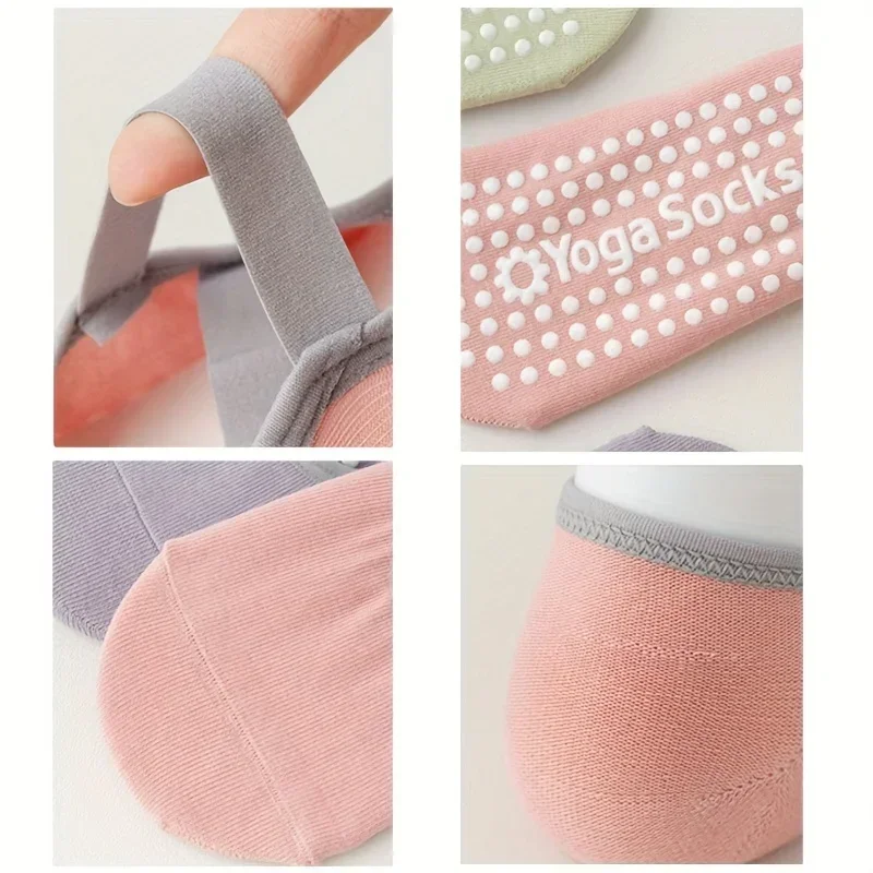 Chaussettes de yoga pour le sport, le fitness, la danse, 1 paire