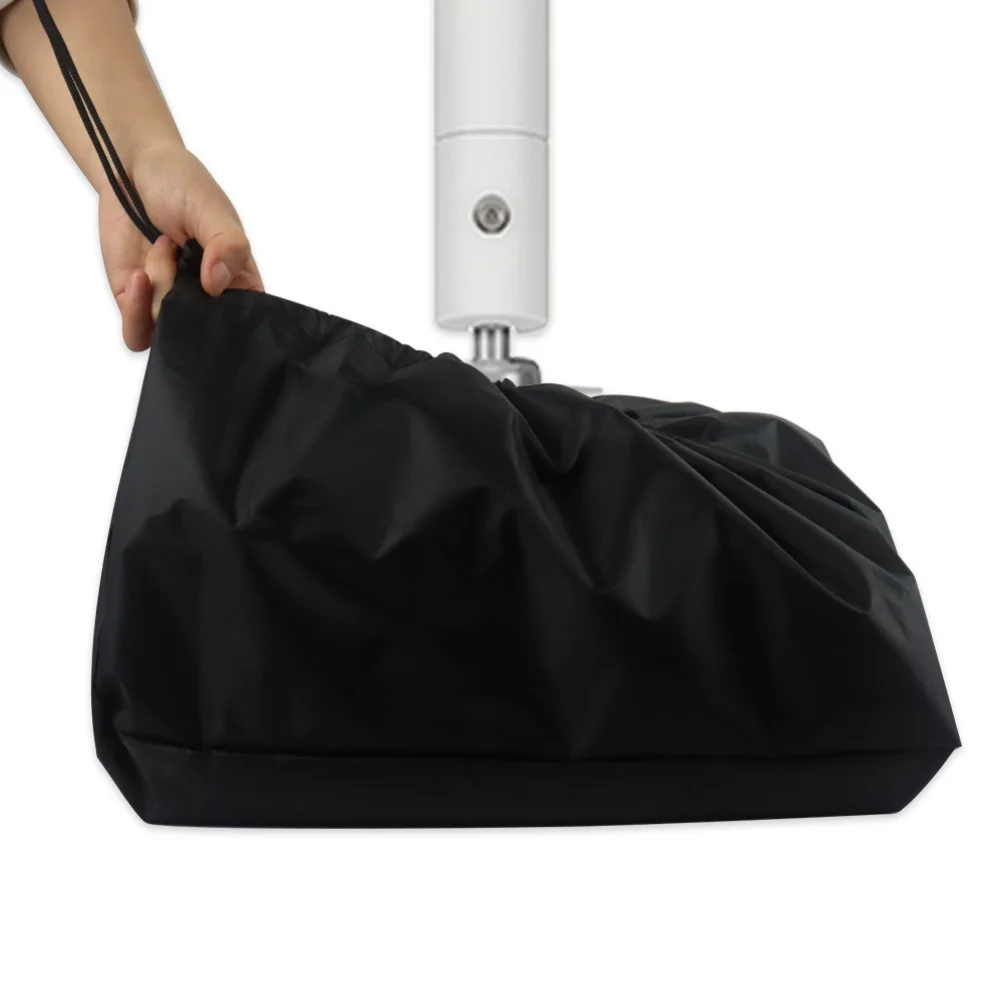 Black Projector Dust Cover Waterproof Projector Cover For Home Waterproof Cover Drawstring Closure Snug Fit Foldable Storage