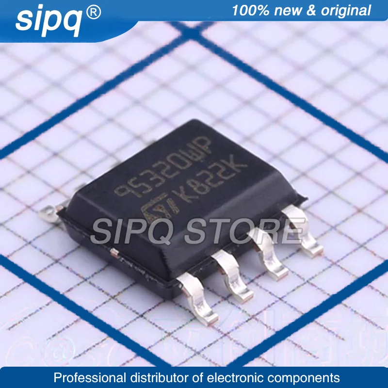 10PCS/LOT M95320-WMN6TP M95320 32KBIT SPI SOP-8 EEPROM  Brand New Original In Stock Authentic Product IC