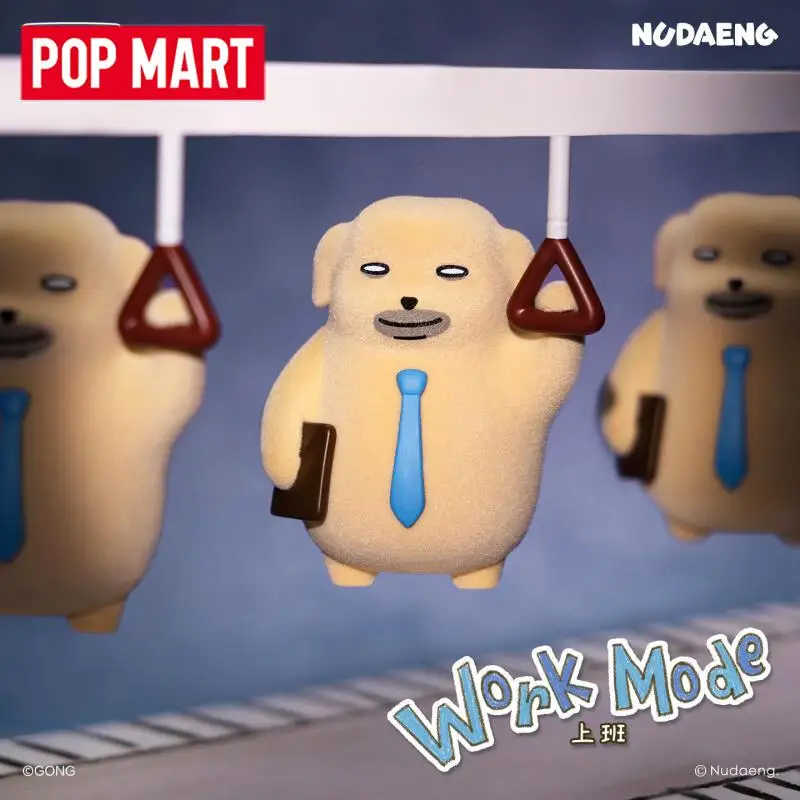 Image of POP MART GONG Nudaeng The Meh Serie Plüsch-Blindbox Überraschungsbox Spielzeug Kawaii Ornamente Figuren Wohndekor Desktop-Modell Puppen