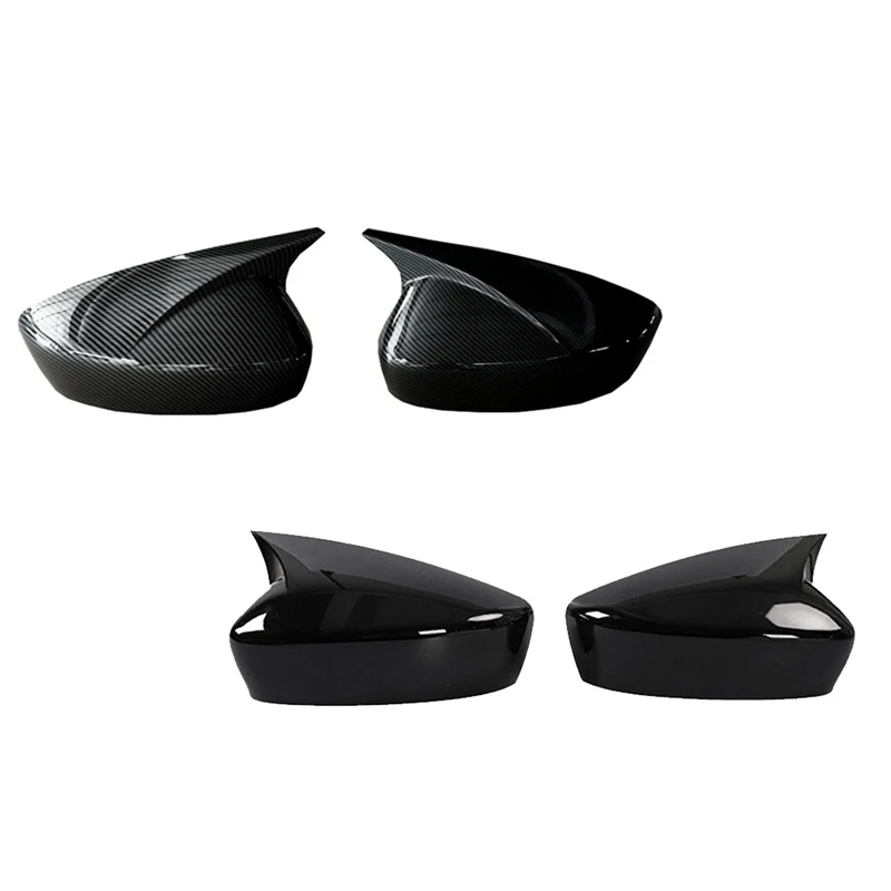 

Car Side Wing Rearview Mirror Caps Trim For Mazda 6 Atenza 2020-2023 Rear View OX Horn Shell Protect Cover