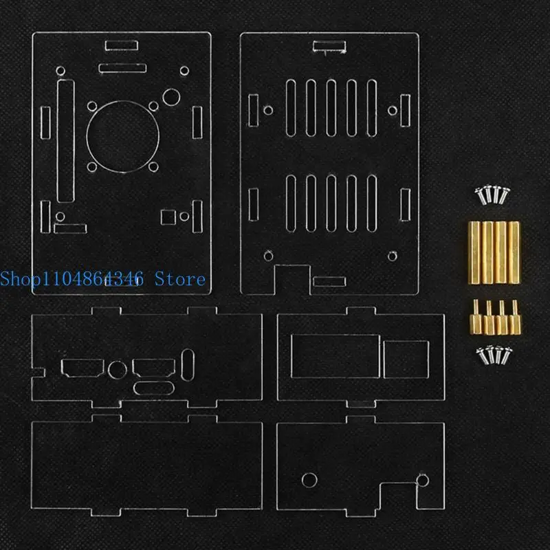 Cooling Cover Case for Orange 5 Mainboard Protections Enclosure Enhances Reception