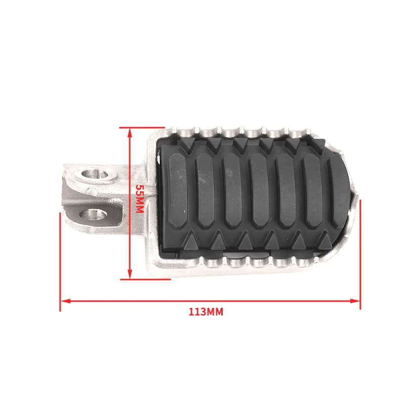 ل CFMOTO 450MT مسند القدمين الأمامي عاصي الجبهة دواسة القدم مزيج CF Moto 450 MT الدواسات دراجة نارية الأجزاء الأصلية #6
