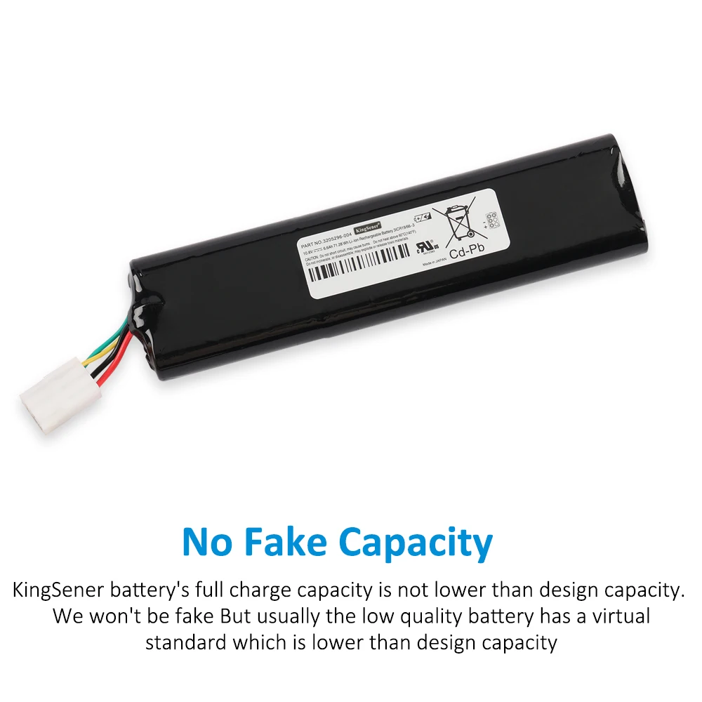 KingSener 3205296-004 Rechargeable Battery For Physio-Control LIFEPAK 20e Defibrillator 11141-000112 3UR18650V-3 3205296-003