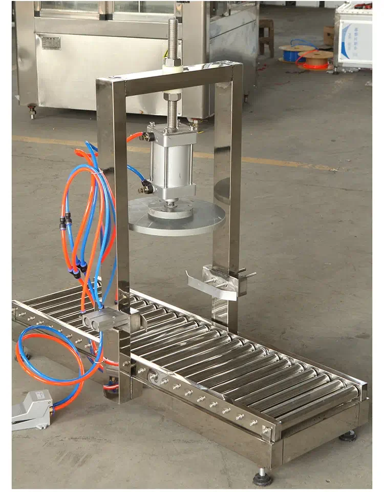 

TLF 10-25L Plastic Pail Lid Closer Pail Lid Closer for Plastic Drum Big Lubricating Liquid Barrel Sealing Machine