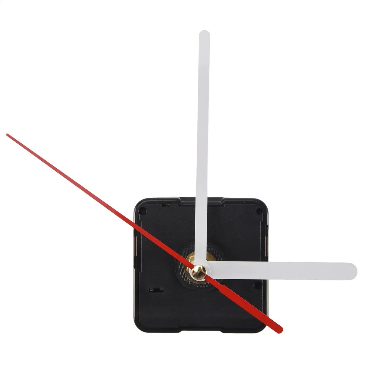 ABQR Clock Movement Mechanism with White Hour Minute Red Second Hand DIY Tools Kit