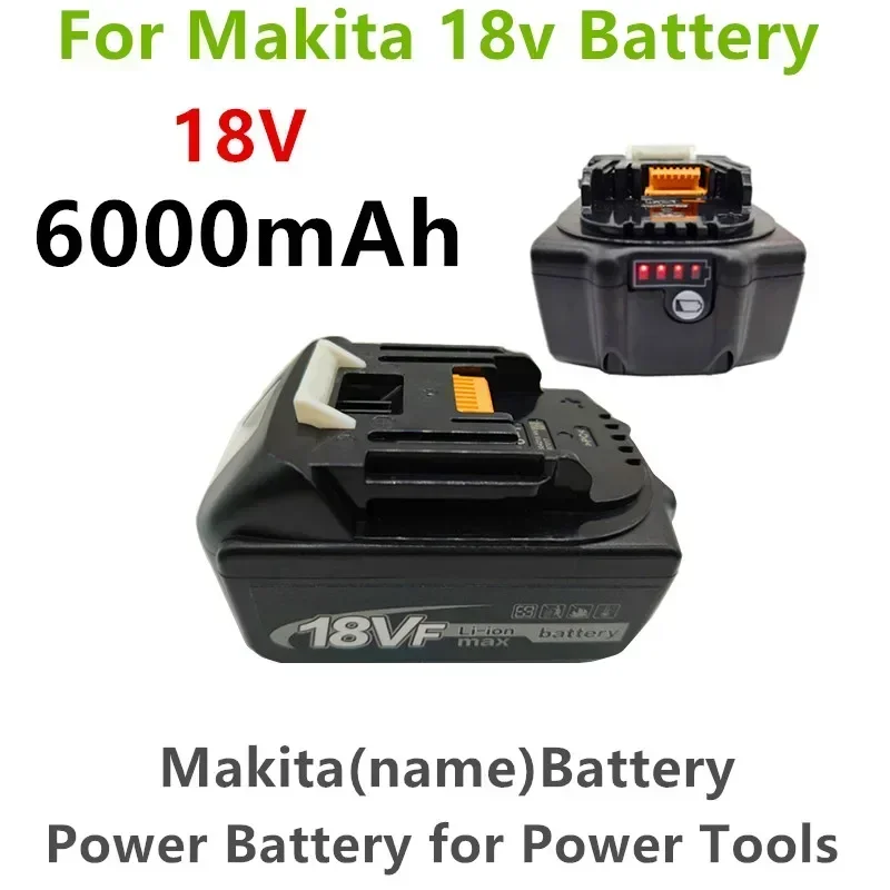 

18V 6000mAh Replacement Lithium Battery for Makita (Name) Power Tools
