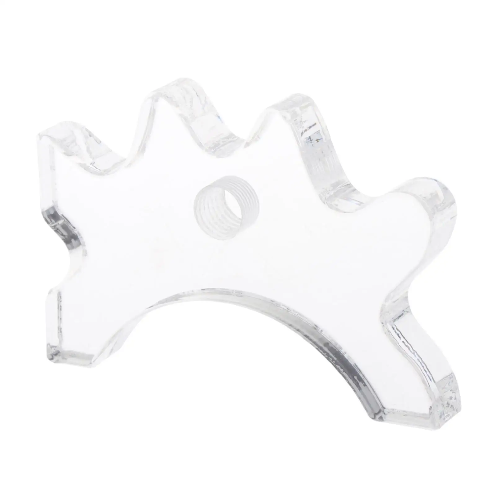 Billiard Cue Bridge Head Acrylic Screw on Stick Holder Multi Position Rest for Pool Table Game Supplies