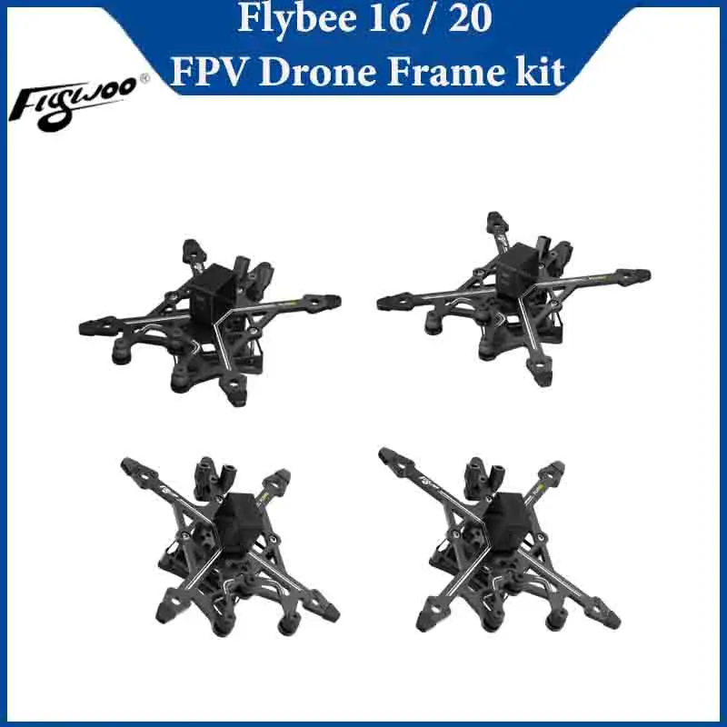 

FLYWOO Flybee 16 / 20 FPV Drone Frame kit ( O3lite / O4 / Walksnail / HDzero) Accessories RC