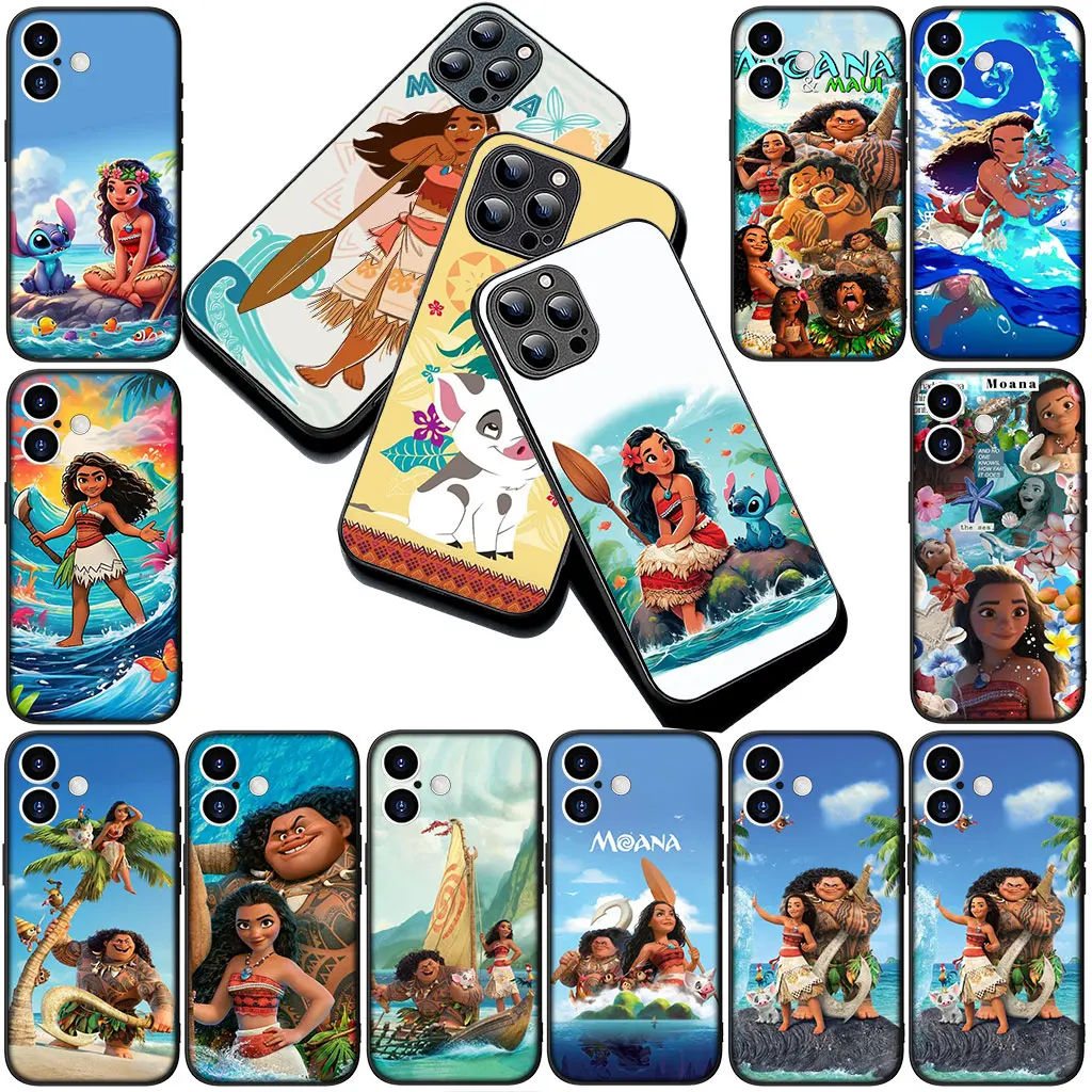 Чехол для телефона Moana Princess для Apple iPhone 17 Pro XS Max Air 8 7 6 Plus X 5 + SE 2022 SE2 7+, гибкий корпус Чехол для телефона Moana Princess для Apple iPhone 17 Pro XS Max Air 8 7 6 Plus X 5 + SE 2022 SE2 7+, гибкий корпус