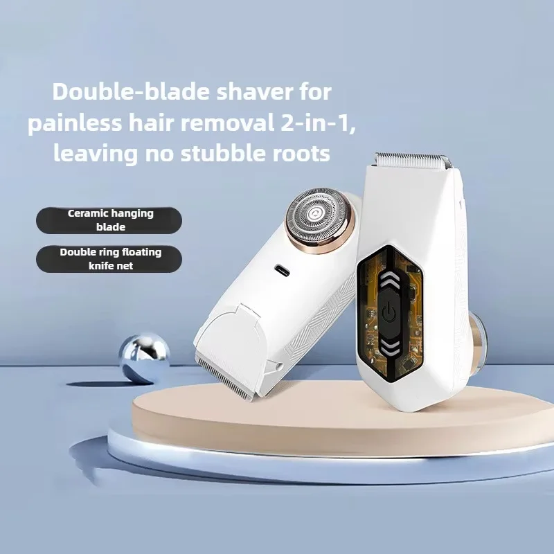 MIJIA New Portable Mini Light Waterproof Electric Zao Shaver USB Rechargeable Wet Dry Painless Face Beard