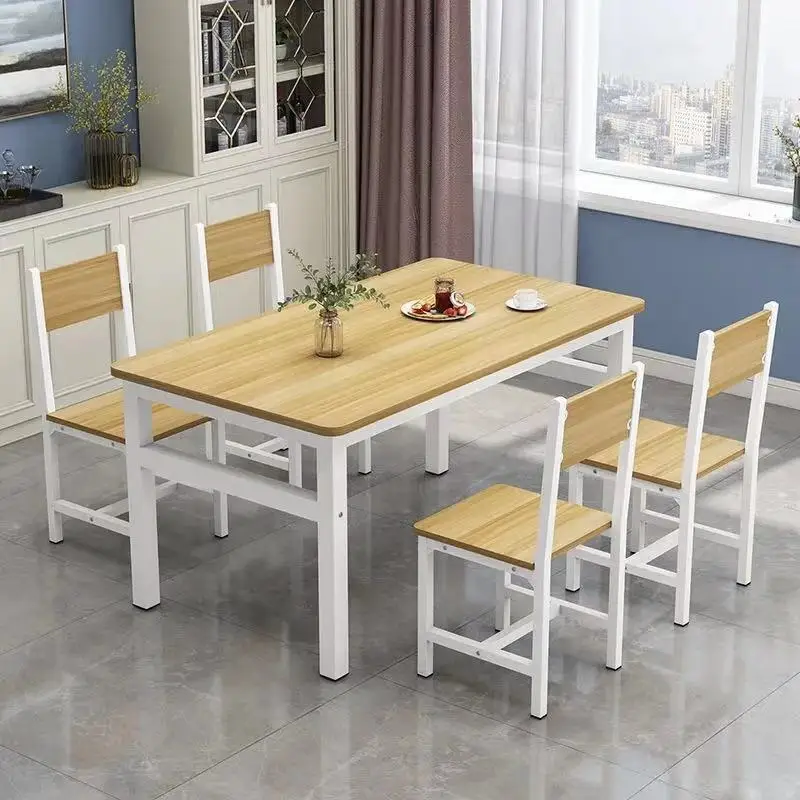 Mesa De comedor extensible moderna, Muebles De Cocina portátiles plegables rectangulares que ahorran espacio, Muebles para el hogar