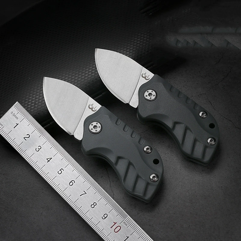 New Mini Folding Knife Stainless Steel Fruit Knife EDC Express Cut Box Portable Tool Carry on Keychain Knives Gift