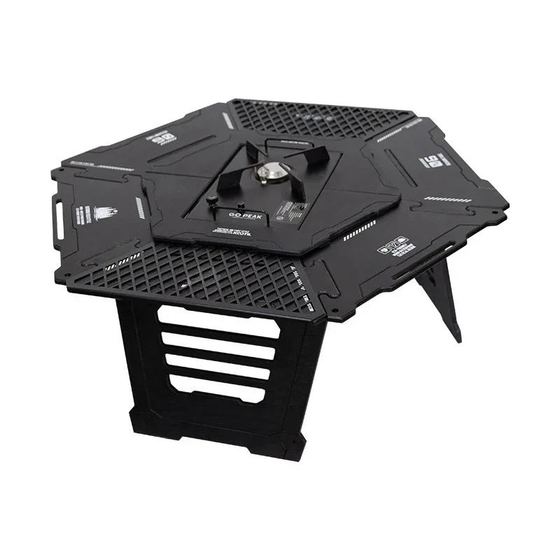 Fireplace Tactical Camping Folding Table Multifunctional Combination Table BBQ