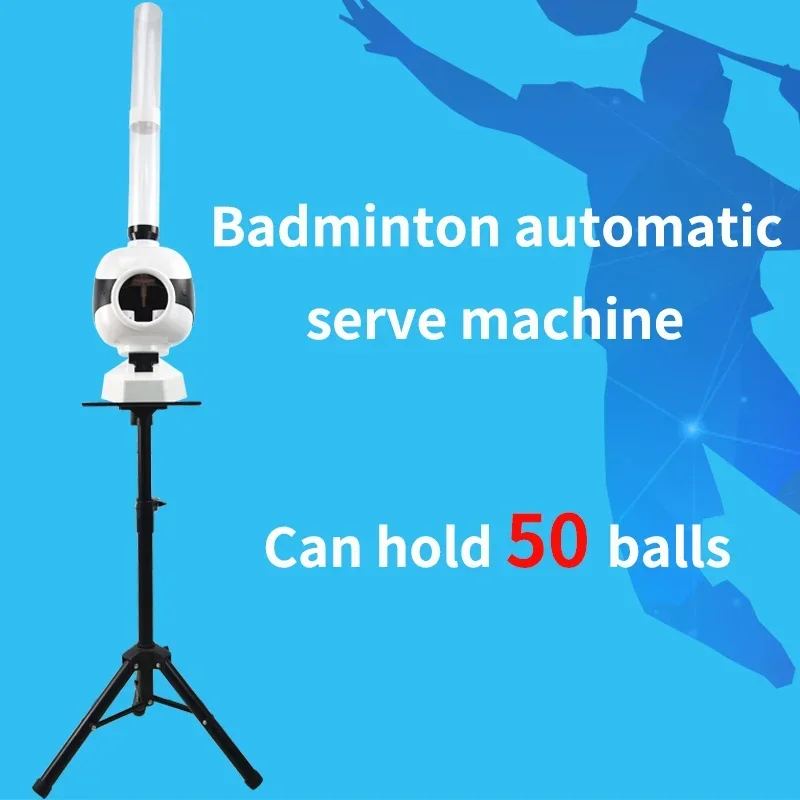 Badminton Automatic Serve Machine Household Single Player Trainer Simple Portable Serve Trainer