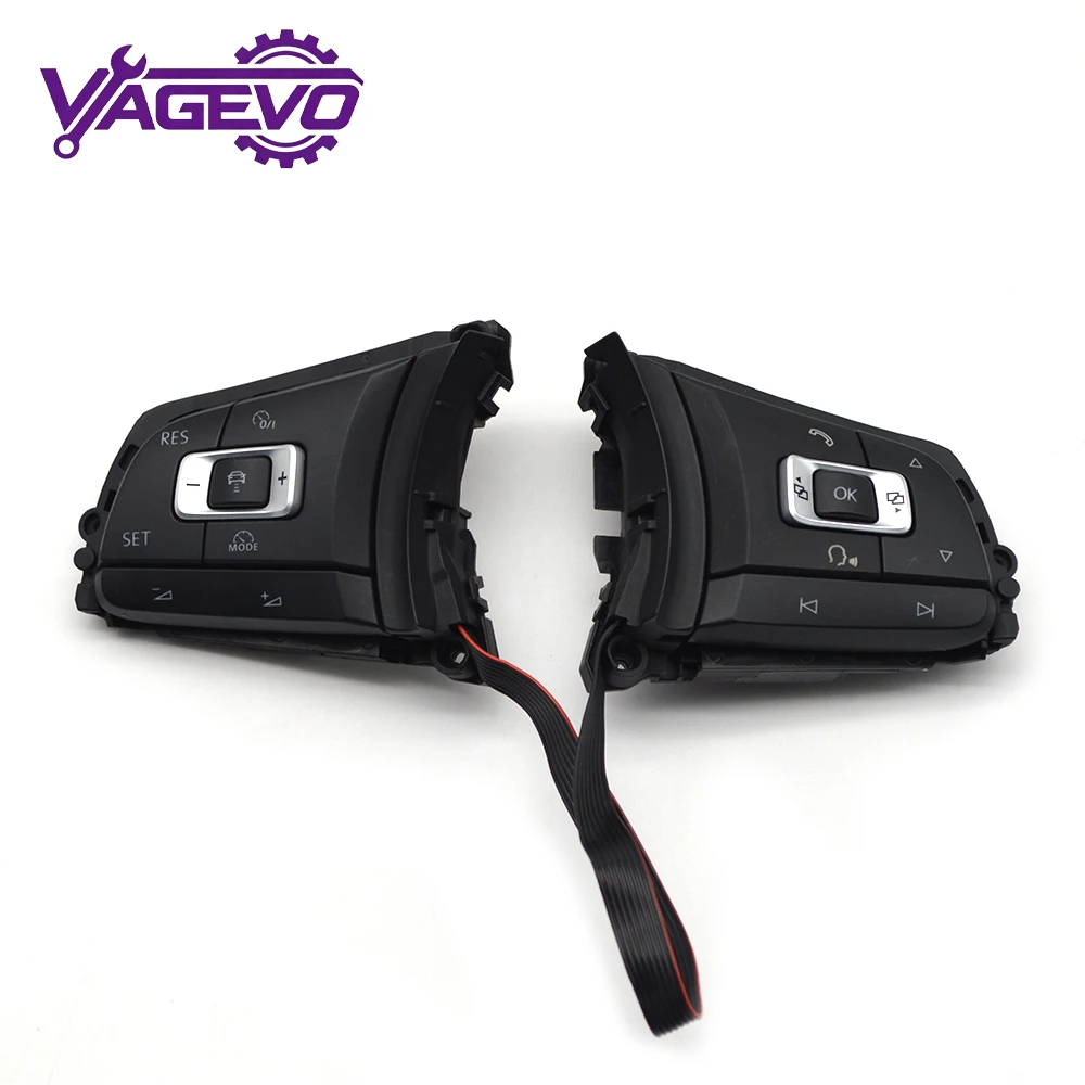 ACC MODE Multi Functional Steering Wheel Buttons For VW Passat B8 Variant Golf 7 Arteon Tiguan MK2 5G0 959 442 N 5G0959442N
