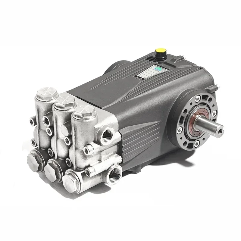 5075Psi 350Bar 22Lpm Cast Iron Triplex High Pressure Ceramic Plunger Pump for Vehicle Cleaning