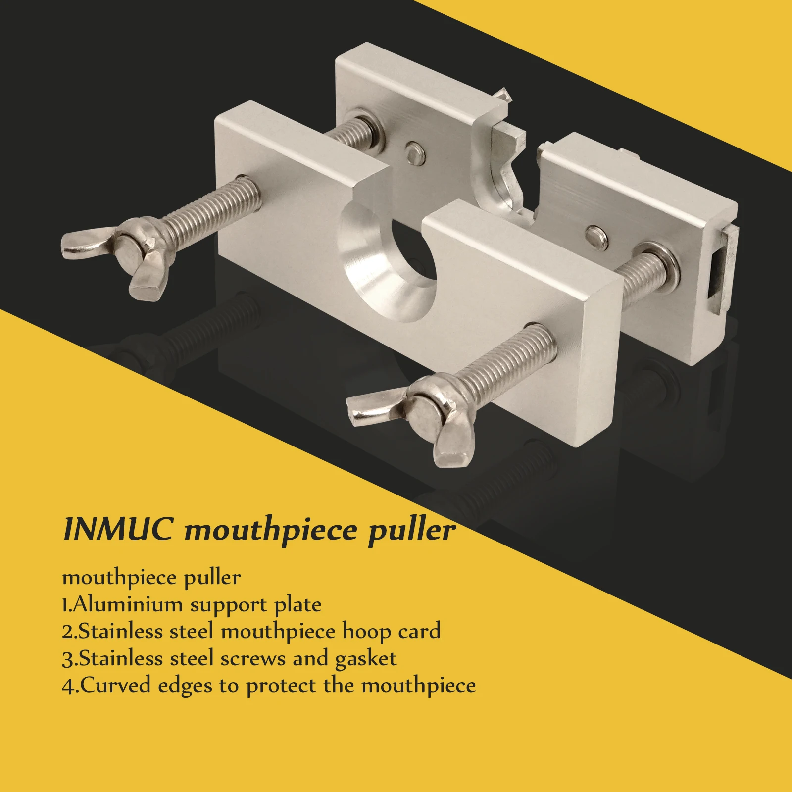 Mouthpiece Extractor for Brass Instruments, Mouthpiece Separator for French Horn, Trombone, and Tuba, Rust Remover for Mouthpieces