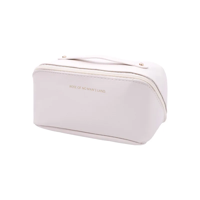 كريم سحابة حقيبة مستحضرات تجميل بو السفر تخزين كيس وسادة سعة كبيرة مفيد حقيبة أدوات الزينة المحمولة INS نمط منظم مستحضرات التجميل