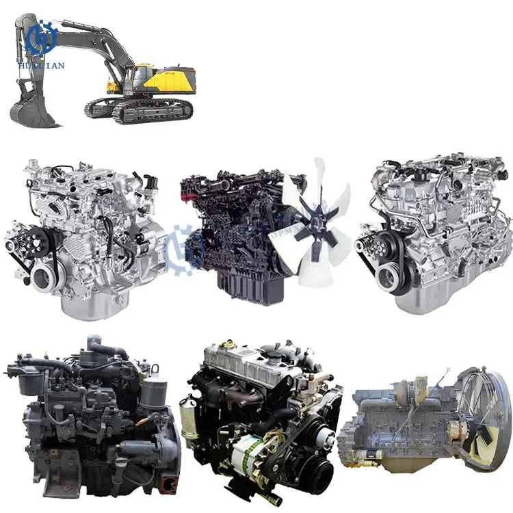 SAA6D140E-5 SAA6D170E-5C SAA6D170E-5 SAA4D95LE-5 SAA12V140E-3 Complete  Engine For Excavator PC450-6 Assembly