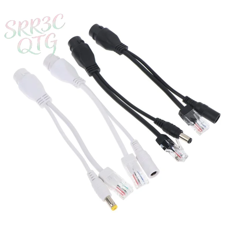 Hot POE Cable Passive Power Over Ethernet Adapter Cable POE Splitter Injector Power Supply Module 12-48V For IP Camera Cable