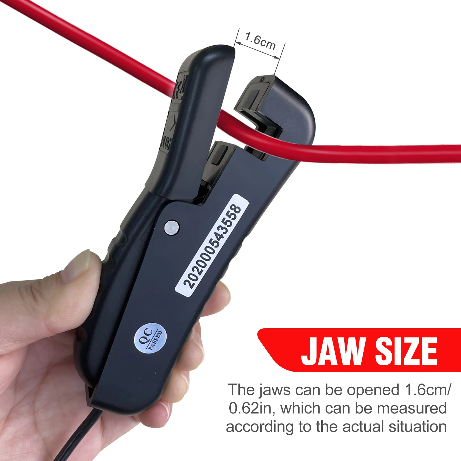 

Non Contact Ignition Clamp RPM Probe Inductive Pickup Ignition Tester for Oscilloscope Multimeter Engine Tuning Fault Detection