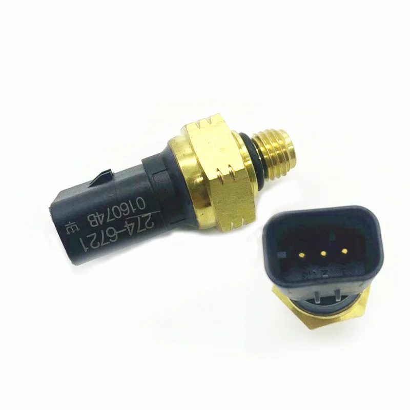 For Caterpillar oil pressure sensor CAT320D 323D Oil sensing plug Suitable for c6.4 engine No. 274-6721 Excavator accessories