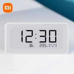 Xiaomi Mijia BT4.0 Wireless Smart Electric Digital Clock Indoor Hygrometer Thermometer Weather Station High Precision Clock Tool