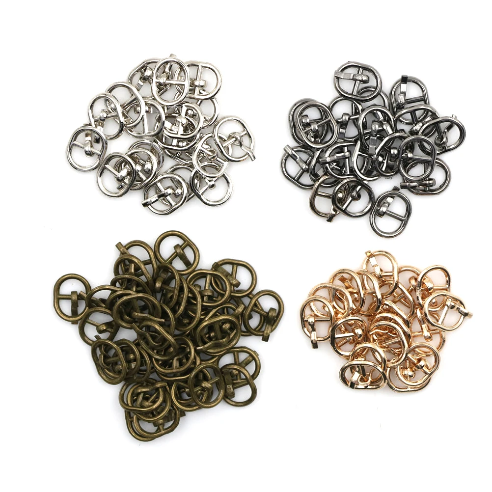 New 5.5mm Mini Metal Buckle DIY Doll Dress Patchwork Handmade Craft Sewing Accessory