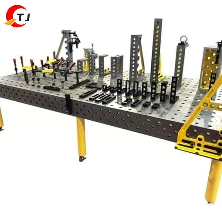 

Cast Iron 3D Flexible Welding Platform Robot Welding Table 2D Welding Platform Fixture