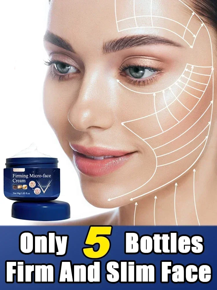 

V-Shape Firming Cream Burning Facial Fat Anti-Aging Firming Cream Improves Facial Maseter Muscles Double Chin