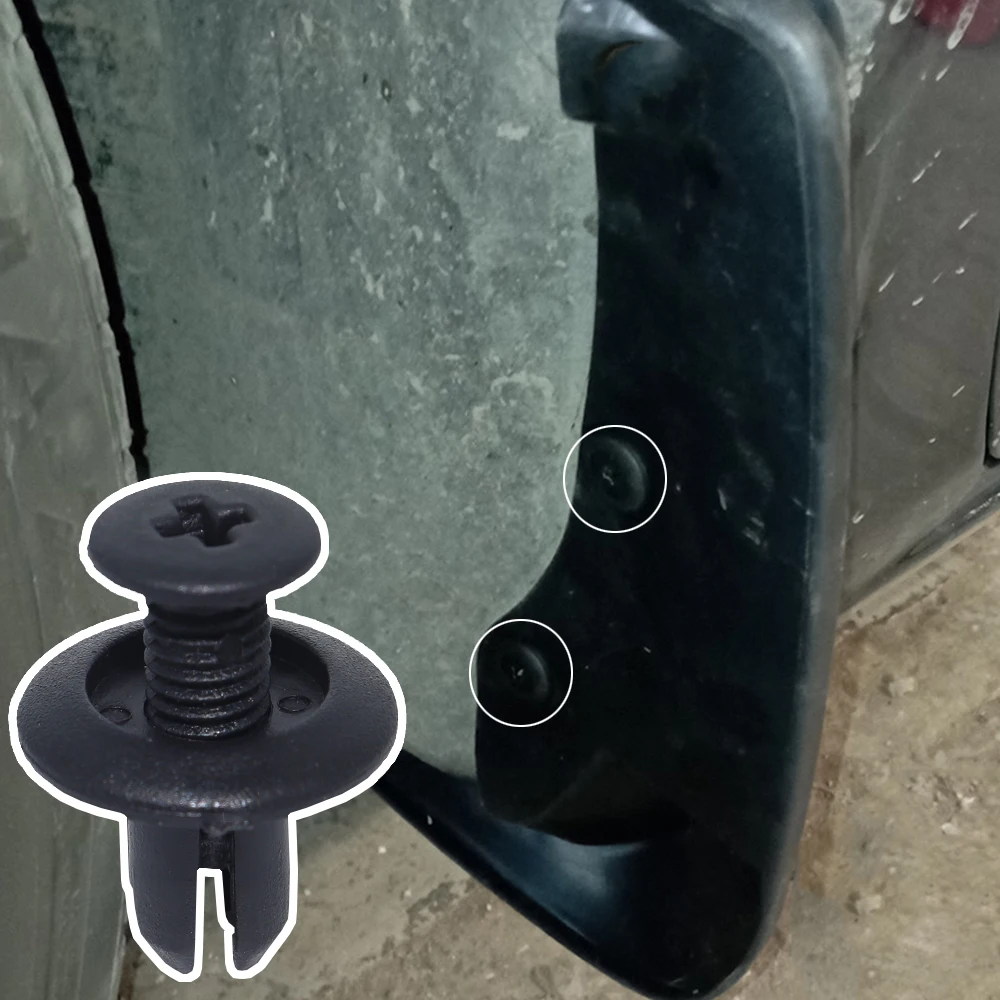 Винт обшивки колесной арки автомобиля для Kia Sportage JE KM SL 2005-2014 Venga YN Morning Bumper Rivet Fender Liner Зажимы для капота Винт обшивки колесной арки автомобиля для Kia Sportage JE KM SL 2005-2014 Venga YN Morning Bumper Rivet Fender Liner Зажимы для капота