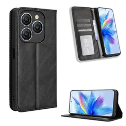 For Blackview Shark 9 5G Case Luxury Flip PU Leather Wallet Magnetic Adsorption Case For Blackview Shark 9 Shark9 Phone Bags