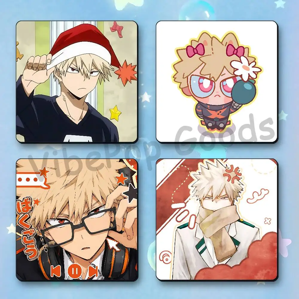 K-Katsuki B-Bakugo Portable Fridge Magnet 55mm Travel Souvenir Collectibles Kitchen Organizer IP merchandise