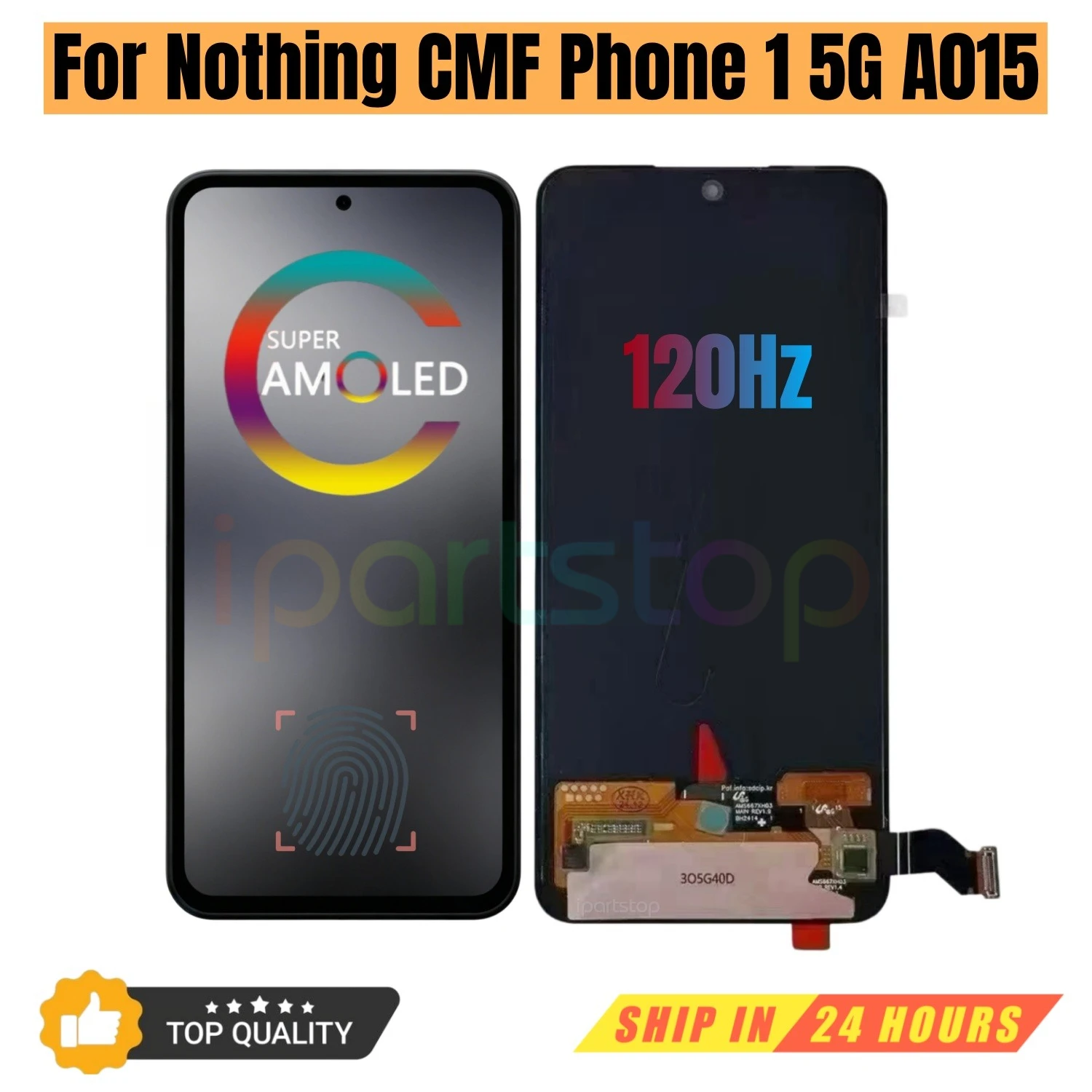 iparts-replacement-new-display-for-nothing-cmf-phone-1-5g-a015-120hz-super-amoled-touch-screen-digitizer-assembly-oem-parts