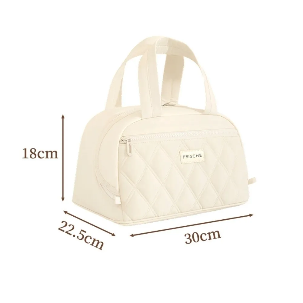 Reusable Portable Insulated Lunch Bag Carrying Handle Heat Insulation Thermal Lunch Box Lightweight Meal Pack Work Lunch