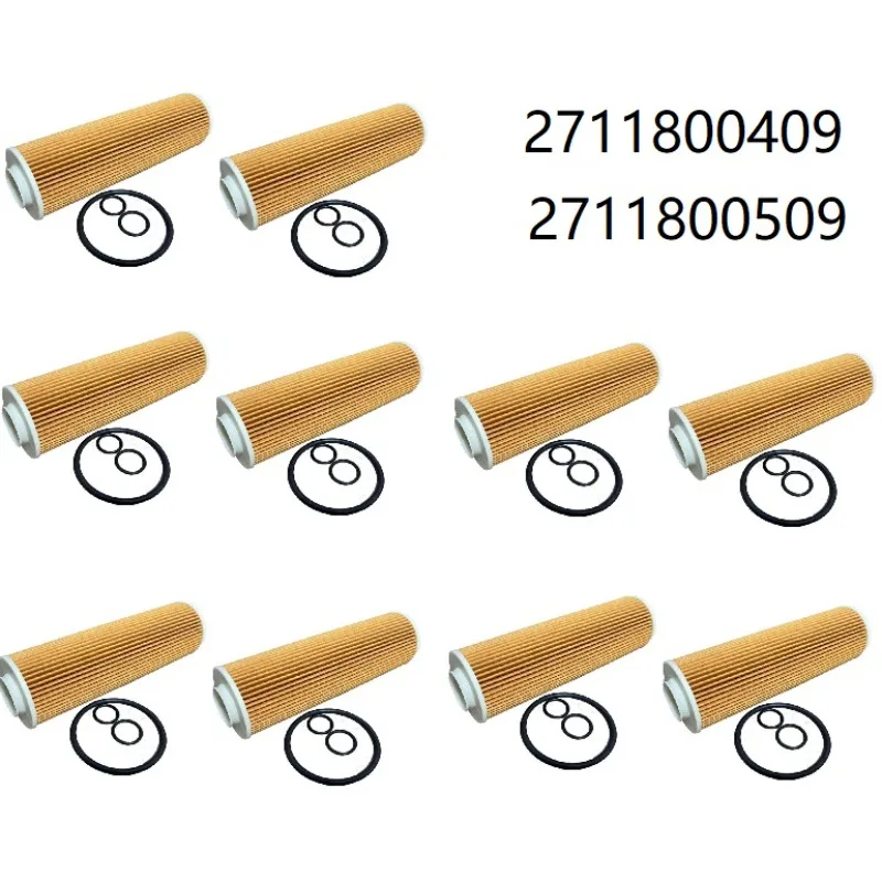 

10pcs Oil Filter for MERCEDES-BENZ C-CLASS W204 S204 E-CLASS W212 A207 C207 S212 SLK R172 2711800509 2711800409