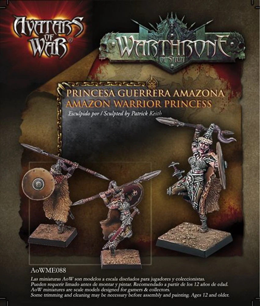 model kit resin kit Avatars of War 28326  Amazons