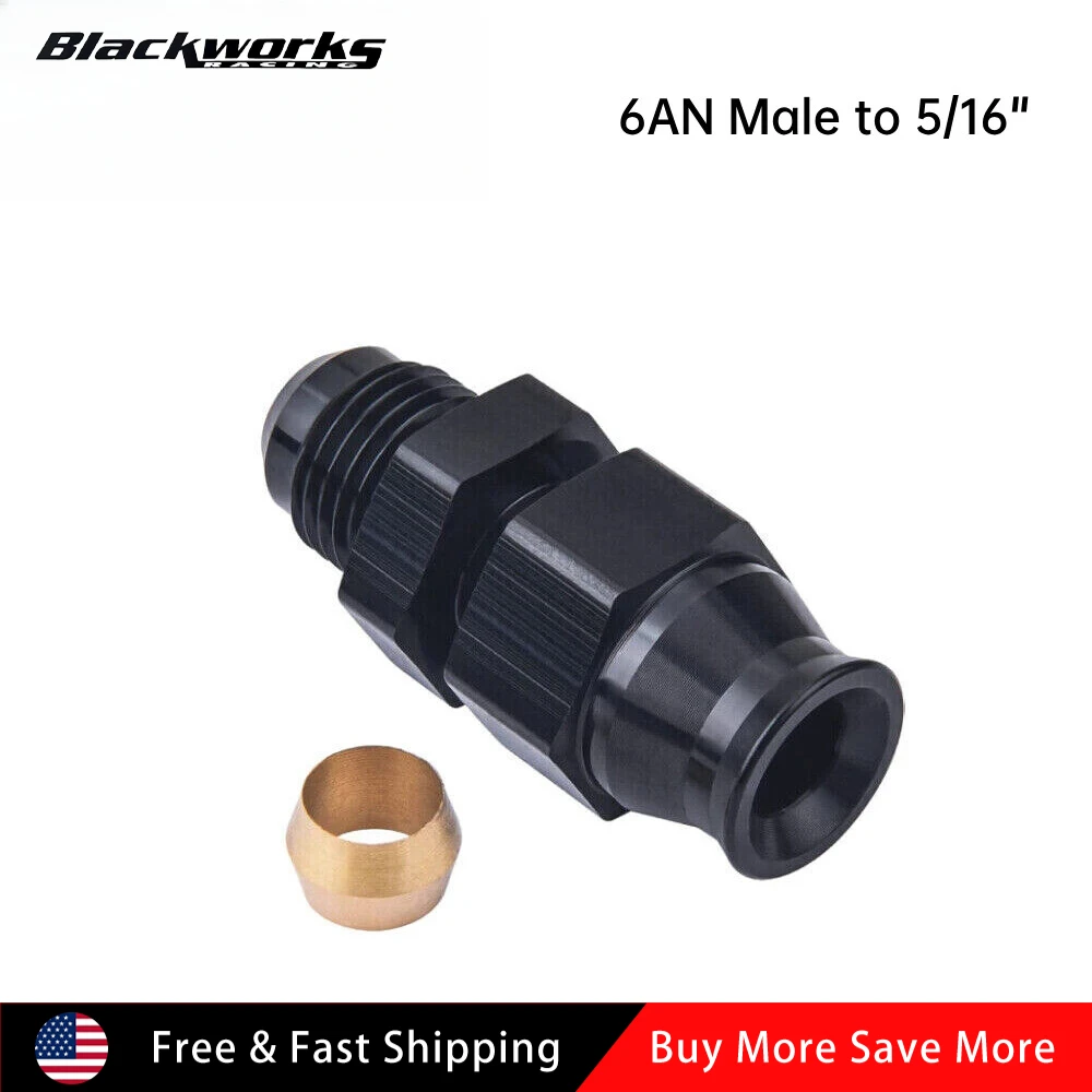 6AN Male To 5/16" H…