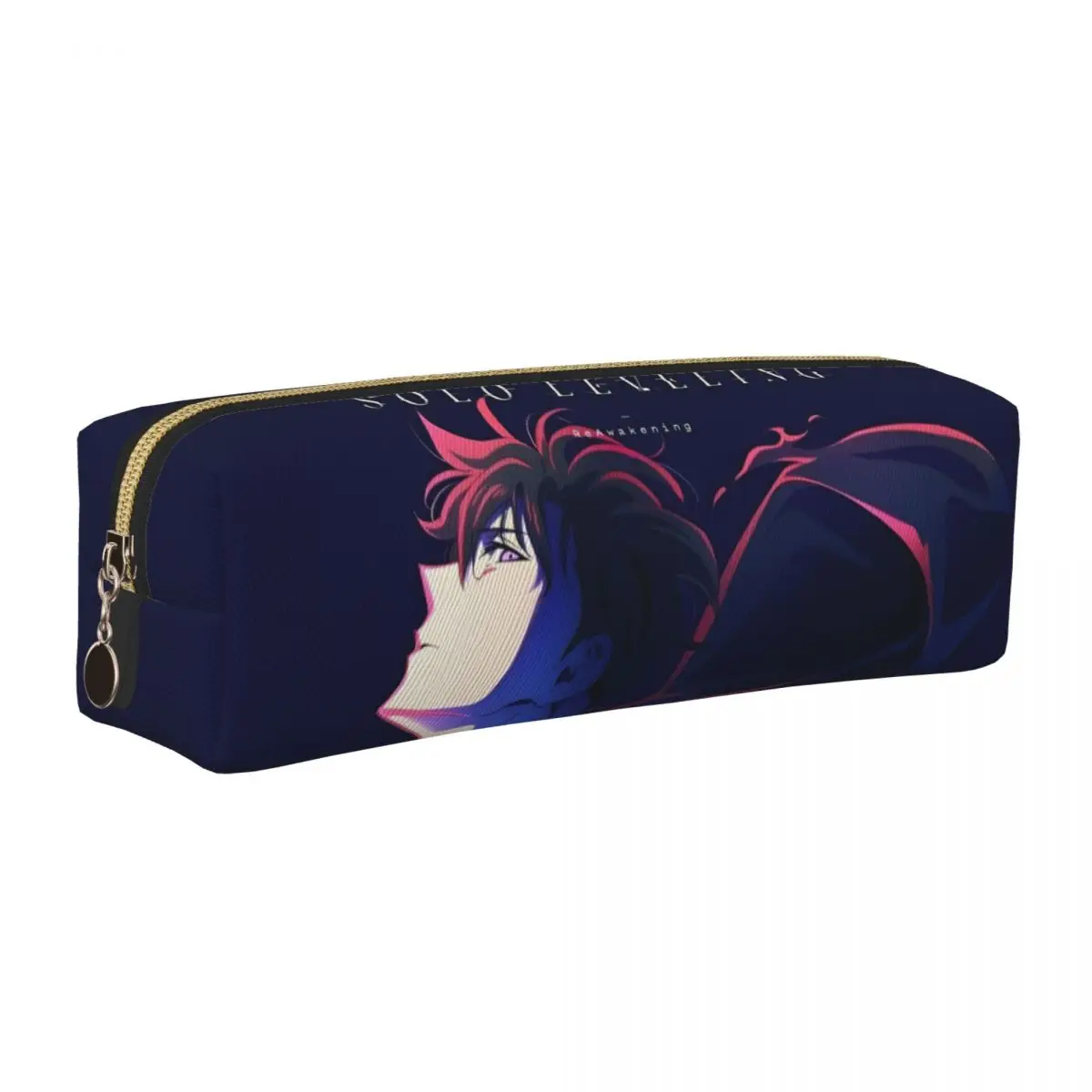 Kreative S-Solo L-Nivellierung Anime Federmäppchen Federmäppchen Stift für Schüler Große Kapazität Tasche Studenten Schule Geschenk Schreibwaren