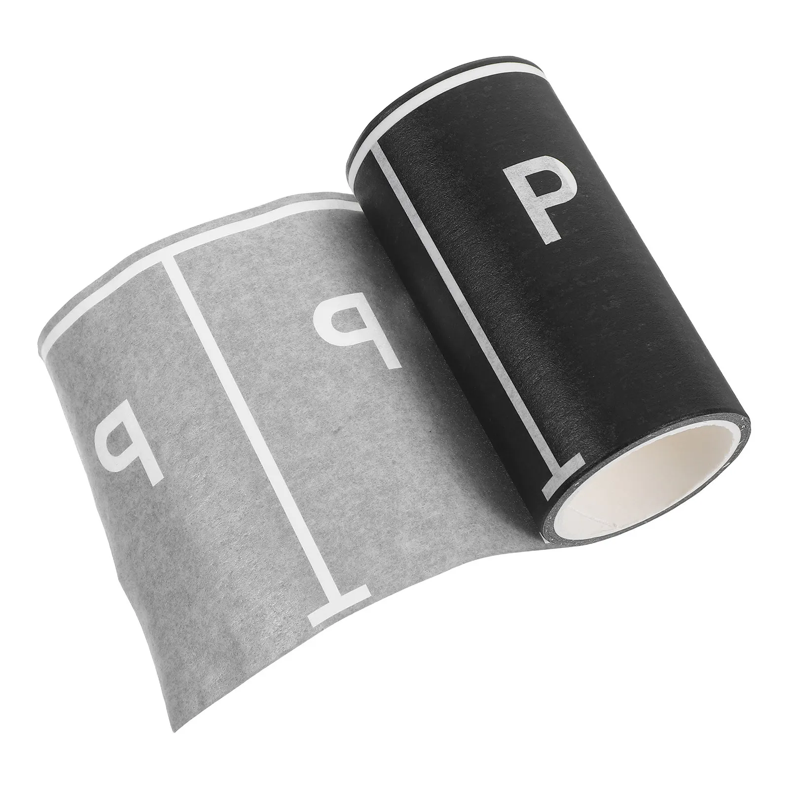 

1 рулон миниатюрной клейкой ленты для парковки, DIY-набор для создания микро-парковки, дизайнерская лента для развития пространственного воображения у детей