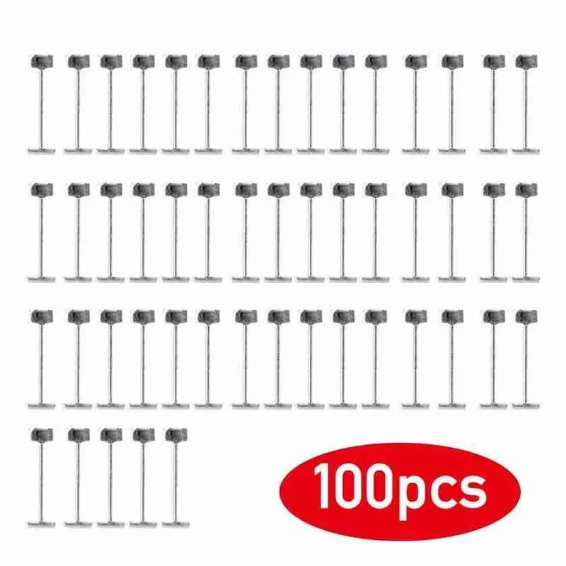 100pcs Kittile Leveling System Reusable Flat Ceramic Floor Wall Construction Tools For Flooring Wall Tiles