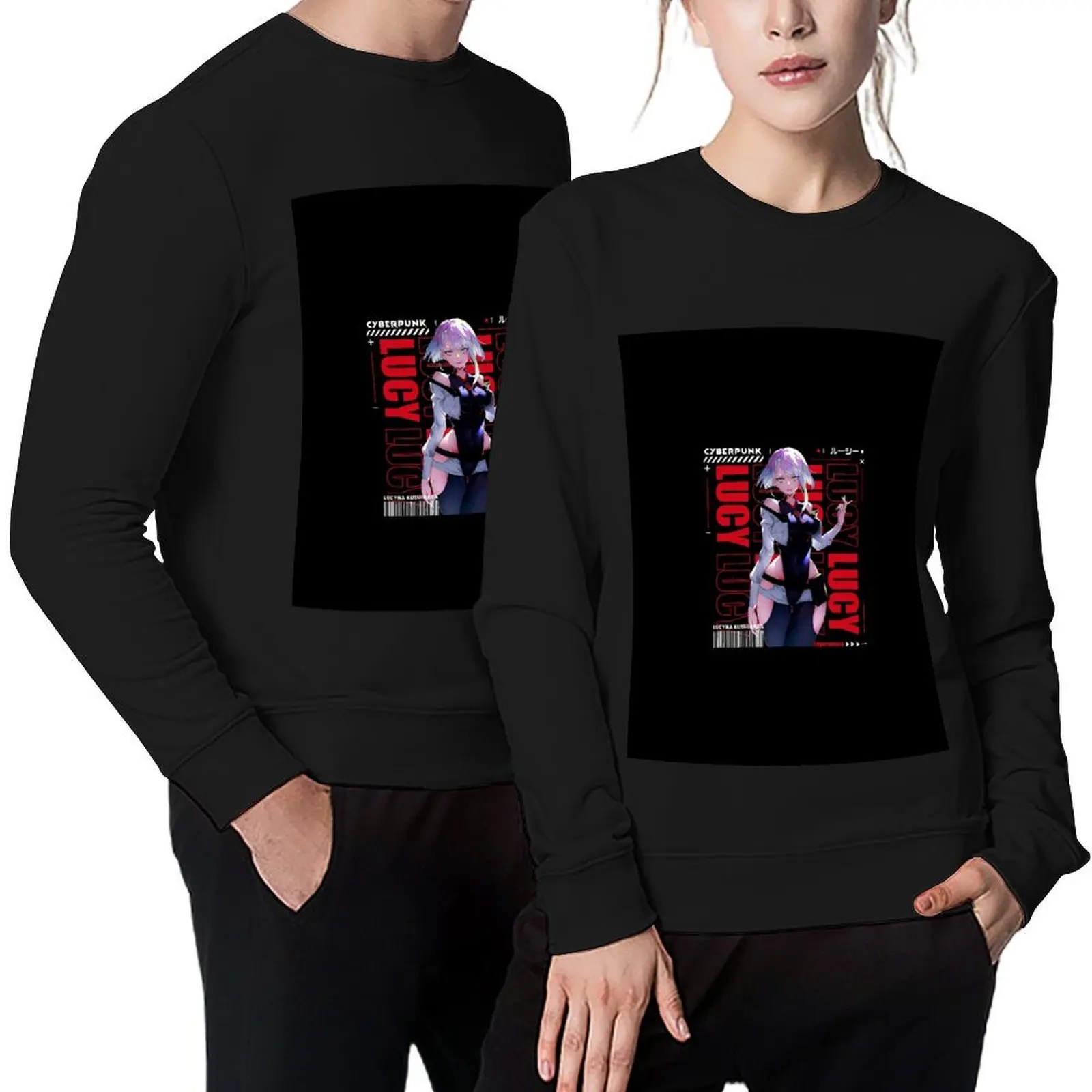 

Lucy - Cyberpunk Pullover winter clothes autumn clothes japanese style anime clothing sweatshirts