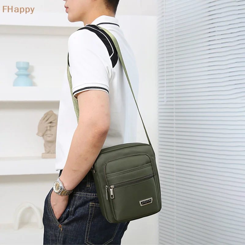 Fashion Nylon Cloth Crossbody Bag For Women Oblique Solid Color Shoulder Multi -Function Storage Should Bag