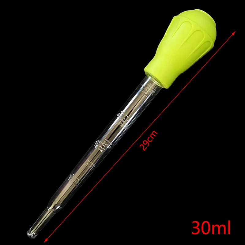 1x Lengthen Manual Water Pump Pipette Aquarium Siphon Fish Tank Vacuum Cleaner Water Change Simple Cleaning Tool 29-45cm 30-50ml