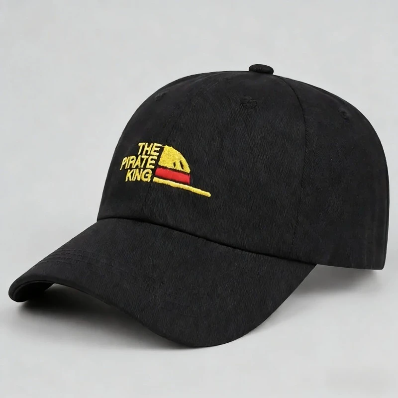 

Бейсболка Pop One Pieces Luffy Pirate King Dad Hat, 100% хлопок, с вышивкой, унисекс, для активного отдыха, подарки