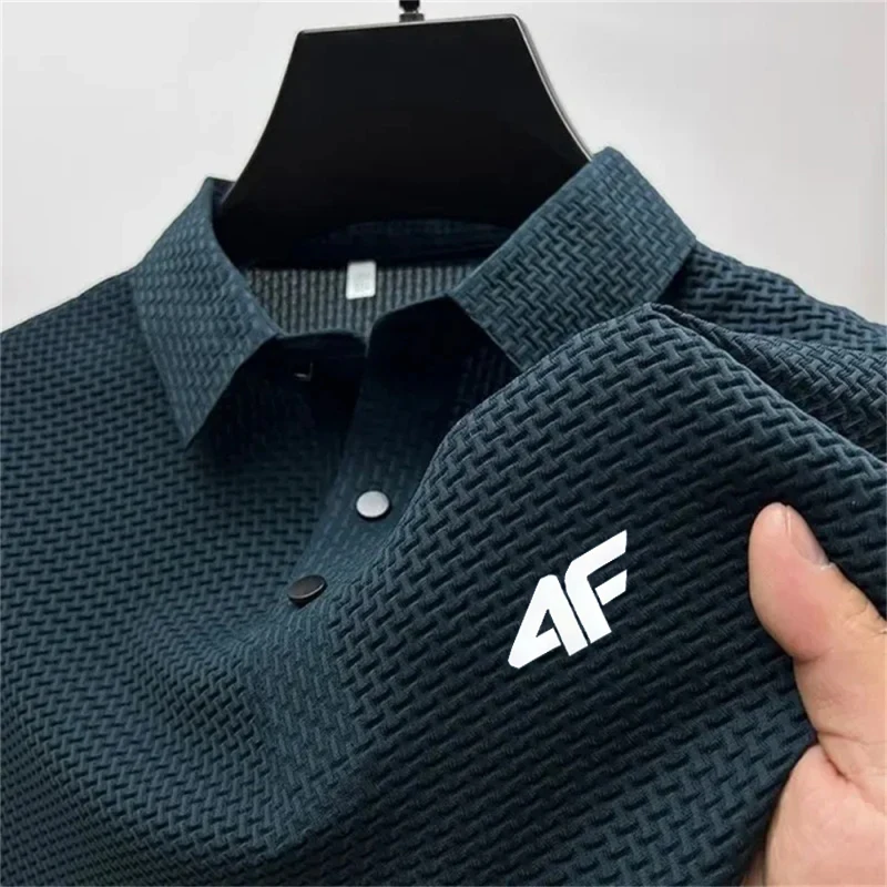 Men'S Summer Collar Polo Shirt - A Comfortable And Stylish Casual Breathable Multi-Functional Summer Shirt