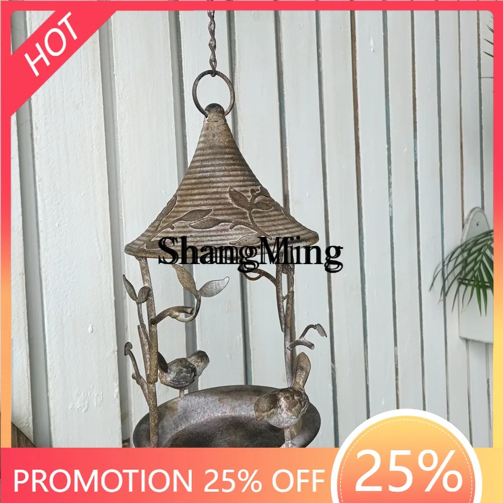 

SM wrought iron bird feeder villa courtyard decoration hanging parts famous balcony garden gardening groceries