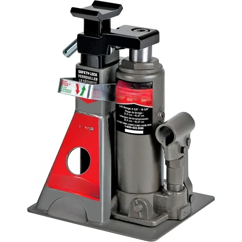 

2 Ton UniJack Combination Hydraulic Bottle Jack / Jackstand in 1 Unit, Compact, Portable, Wide Base, for Unibody Seda