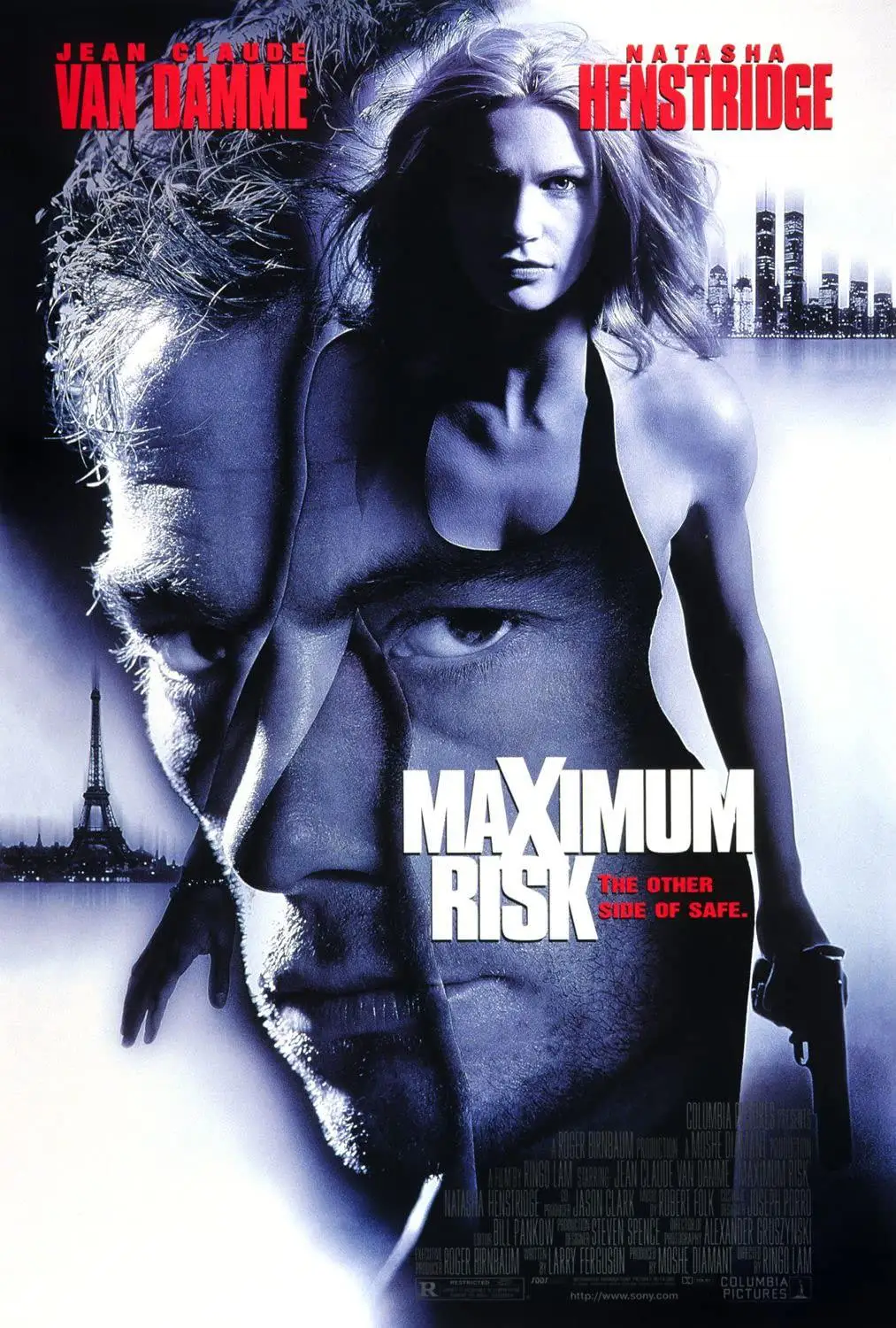 Movie Maximum Risk (1996) silk Poster Decorative Wall Painting